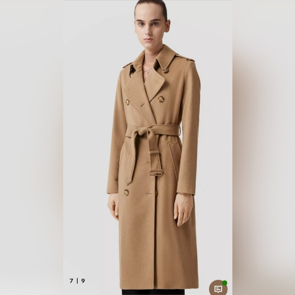 Burberry Cashmere Trench Coat